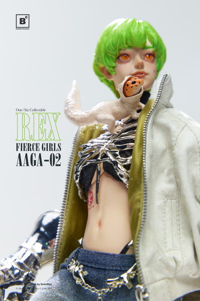 Beautiful Chemistry x Entei Ryu 1/6 Fierce Girls Mercenary Gunner AAGA-02 Rex