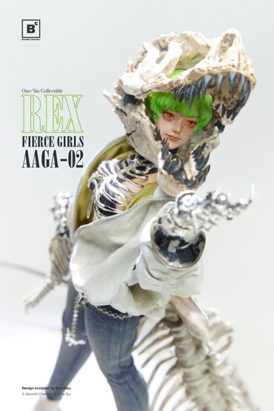 Beautiful Chemistry x Entei Ryu 1/6 Fierce Girls Mercenary Gunner AAGA-02 Rex