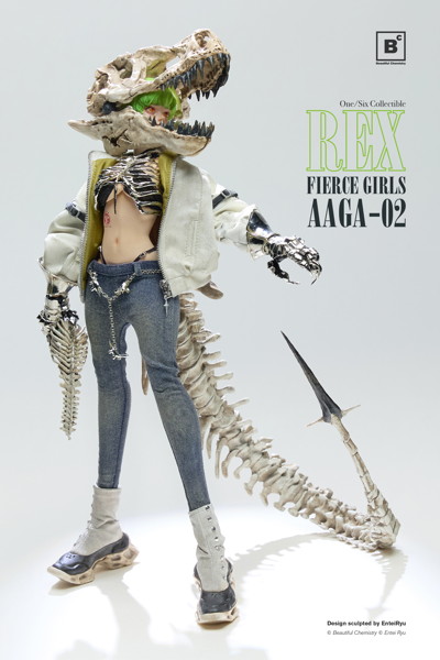 Beautiful Chemistry x Entei Ryu 1/6 Fierce Girls Mercenary Gunner AAGA-02 Rex