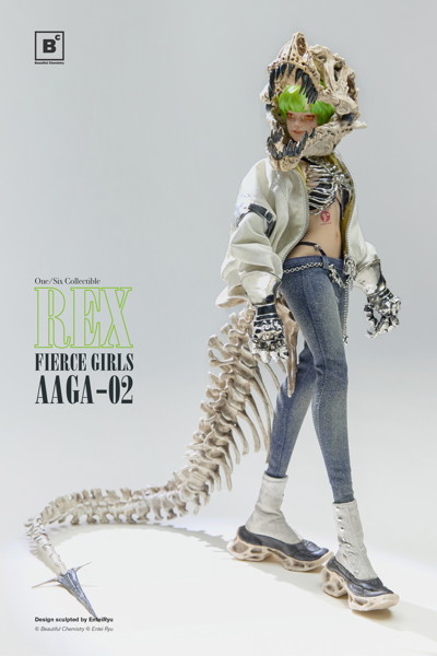 Beautiful Chemistry x Entei Ryu 1/6 Fierce Girls Mercenary Gunner AAGA-02 Rex