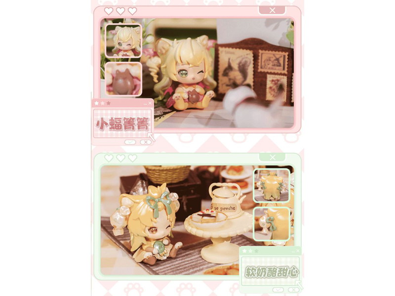 【BOX販売】Cat Moni キャットオフィスシリーズ トレーディングフィギュア （1BOX=6個入）