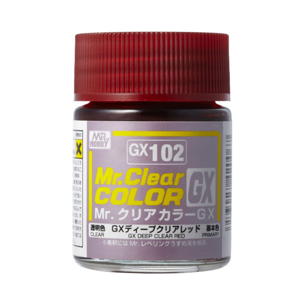 GX102 Mr.クリアカラーGX ディープクリアレッド