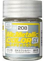GX208 Mr.メタリックカラーGX ラフシルバー