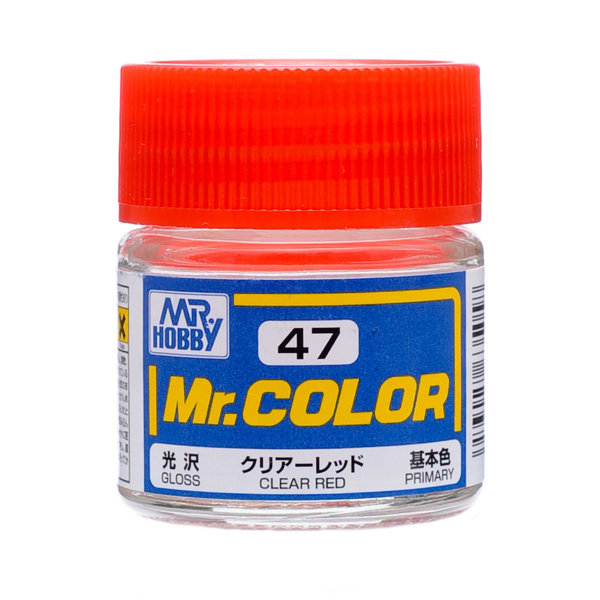 C047 Mr.カラー クリアーレッド