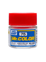 C075 Mr.カラー メタリックレッド