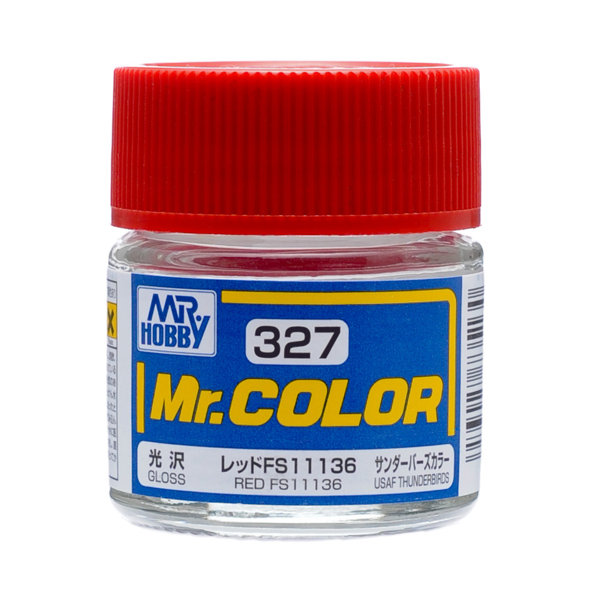 C327 Mr.カラー 飛行機模型用カラー レッド FS11136