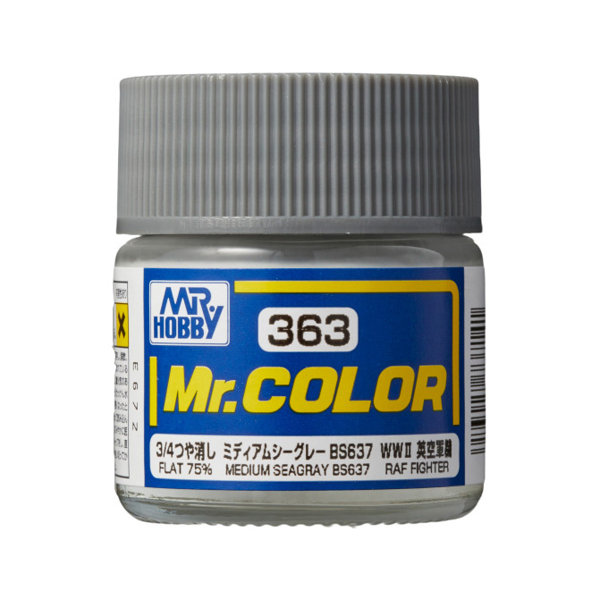 C363 Mr.カラー 飛行機模型用カラー ミディアムシーグレー BS637