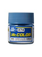 C374 Mr.カラー 飛行機模型用カラー シャロウオーシャンブルー