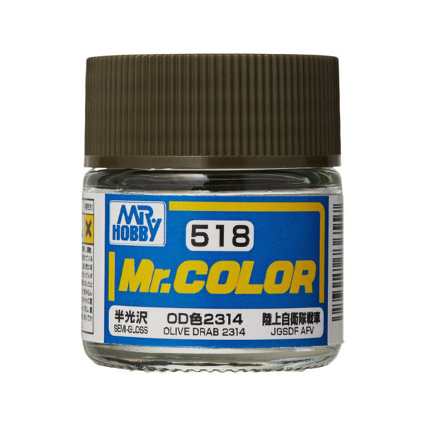 C518 Mr.カラー AFV・戦車模型用特色 OD色2314