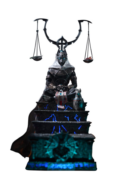 アクションフィギュア ザ ラスト ジャッジメント アヌビス シルバー Ver.