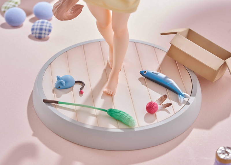 うちのねこが女の子でかわいい 「きなこ」～あそんでVer.～