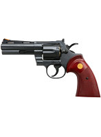 18歳エアリボルバー COLT PYTHON 4インチ ウッドタイプグリップ