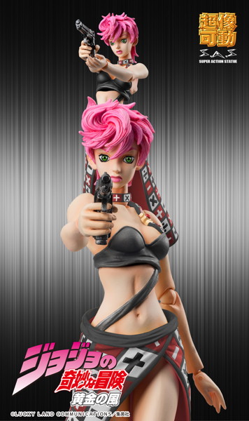 超像可動 ジョジョの奇妙な冒険 第5部 「トリッシュ・ウナ Ver.BLACK」