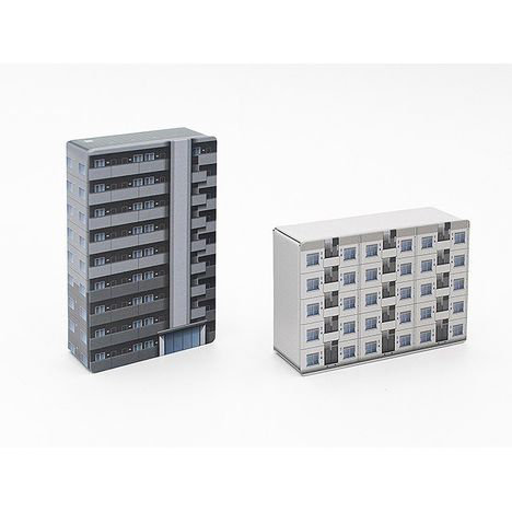 【BOX販売】ミニチュア ビル M（1BOX=10個入）