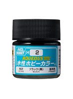 H2 水性ホビーカラー ブラック（黒）