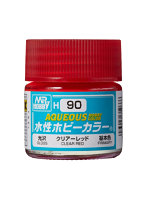 H90 水性ホビーカラー クリアーレッド