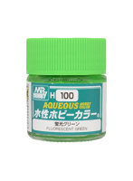 H100 水性ホビーカラー 蛍光グリーン