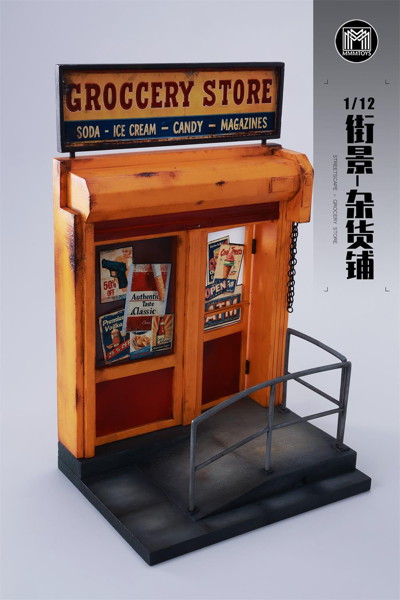 ストリートスケープ グローサリーストア ジオラマ
