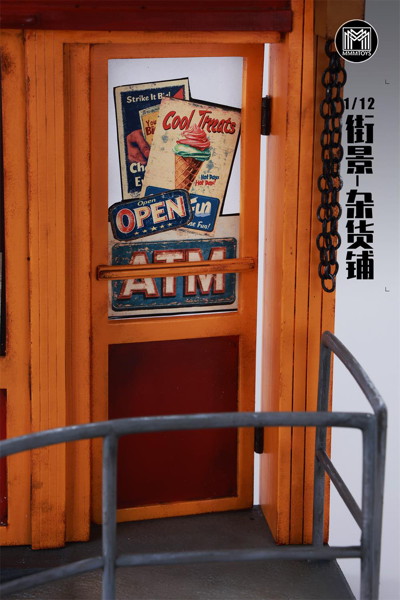 ストリートスケープ グローサリーストア ジオラマ