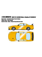 BUILT BY LEGENDS Mine’s Skyline GT-R（BNR34） ヤマブキイエロー