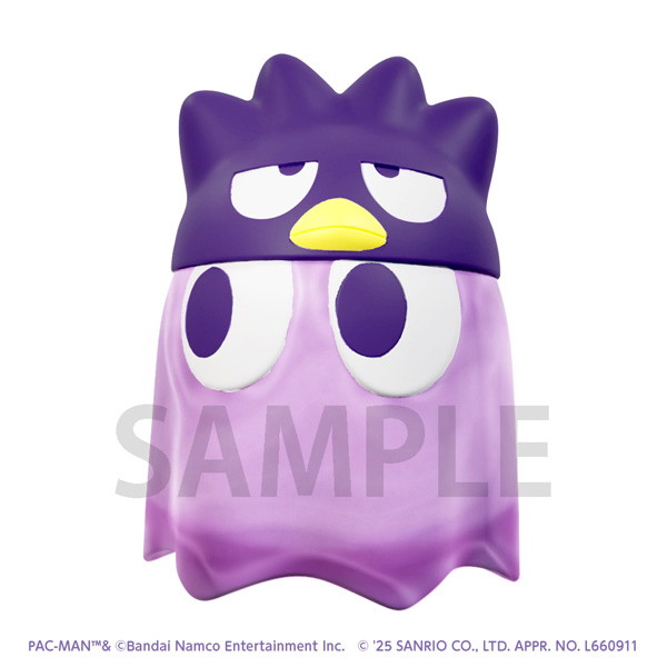 パックマン×サンリオキャラクターズ ちびコレクトフィギュアVol.2 クリアカラーver.