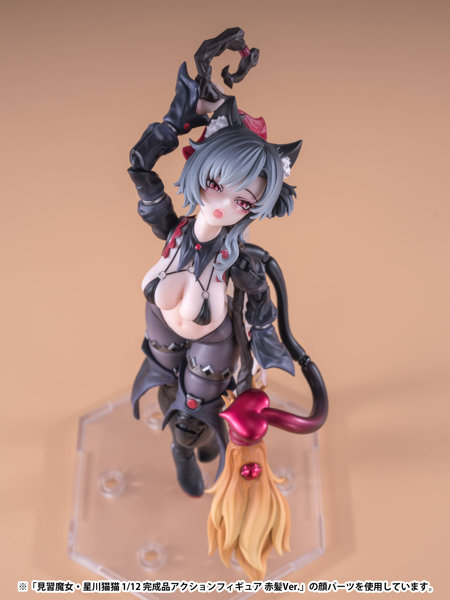 見習魔女・星川猫猫 1/12 完成品アクションフィギュア 黒髪Ver.