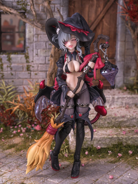 見習魔女・星川猫猫 1/12 完成品アクションフィギュア 黒髪Ver.