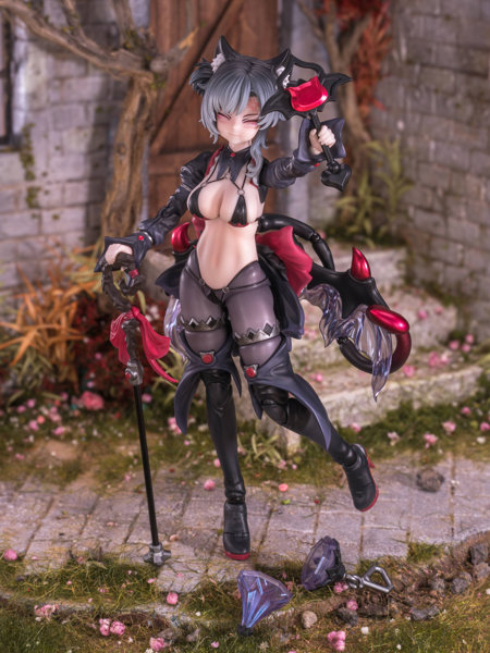 見習魔女・星川猫猫 1/12 完成品アクションフィギュア 黒髪Ver.