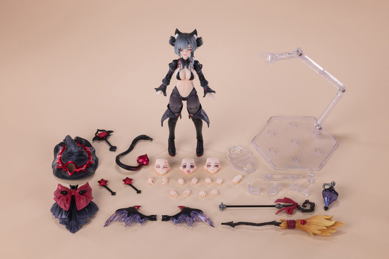 見習魔女・星川猫猫 1/12 完成品アクションフィギュア 黒髪Ver.