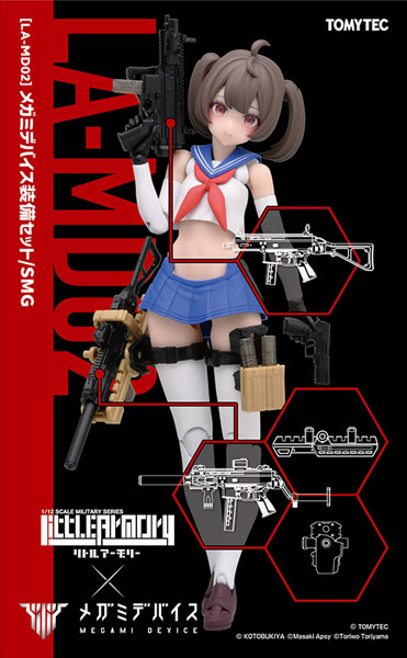 ［LA-MD02］メガミデバイス装備セット/SMG