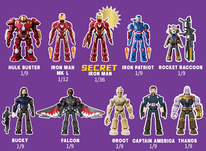 【BOX販売】BLOKEES MARVEL INFINITY SAGA 第3弾 （全10種） 1BOX:9個入