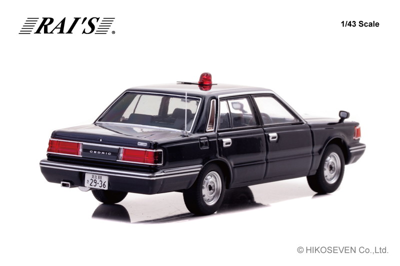 日産 セドリック (YPY30改) 1985 警視庁交通部交通機動隊車両 (覆面 紺) 日産 セドリック (YPY30改) 1985 警視庁交通部交通機動隊車両 (覆面 紺)