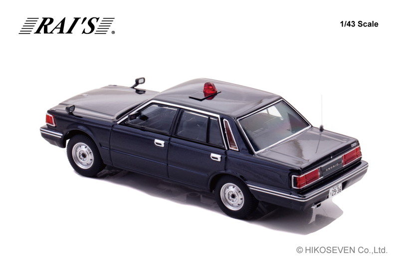 日産 セドリック (YPY30改) 1985 警視庁交通部交通機動隊車両 (覆面 紺) 日産 セドリック (YPY30改) 1985 警視庁交通部交通機動隊車両 (覆面 紺)