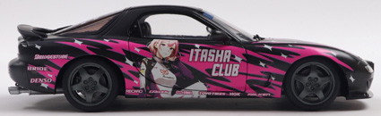 マツダ RX-7 (FD3S) ソリドワークス 痛車 1999 (ブラック/ピンク) マツダ RX-7 (FD3S) ソリドワークス 痛車 1999 (ブラック/ピンク)