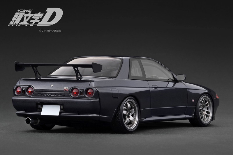 INITIAL D Nissan Skyline GT-R （BNR32） Gun Metallic