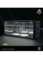 1/64ミニカー用コンテナ型ディスプレイケース LED照明付き