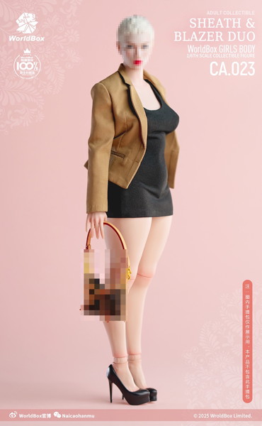ワールドボックス 1/6 フィメールアウトフィット シース＆ブレイザー デュオ プラスサイズ