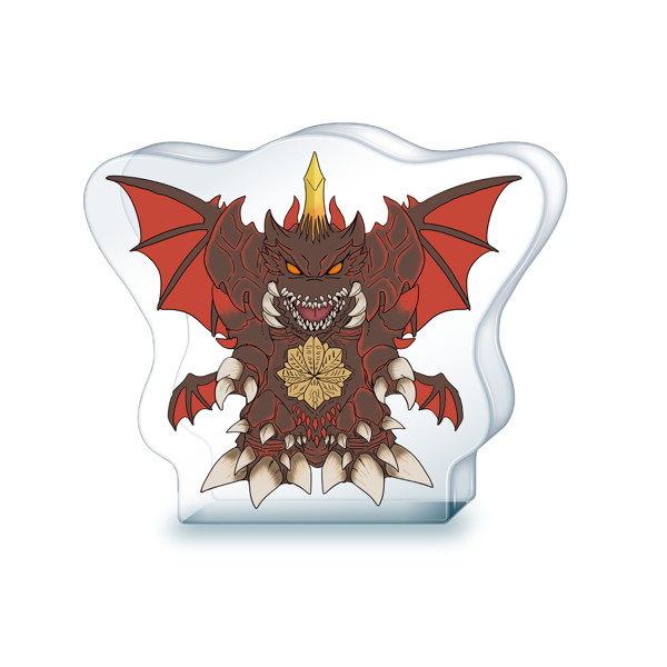 【BOX販売】ゴジラ アクリルブロック フィギュア （全8種） 1BOX:8個入