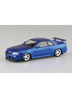 12CU-BB ニッサン R34スカイラインGT-R カスタムホイール（ベイサイドブルー） 楽プラ スナップキット