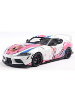 トヨタ GR スープラ ソリドワークス 痛車 2024 (ホワイト/ピンク)