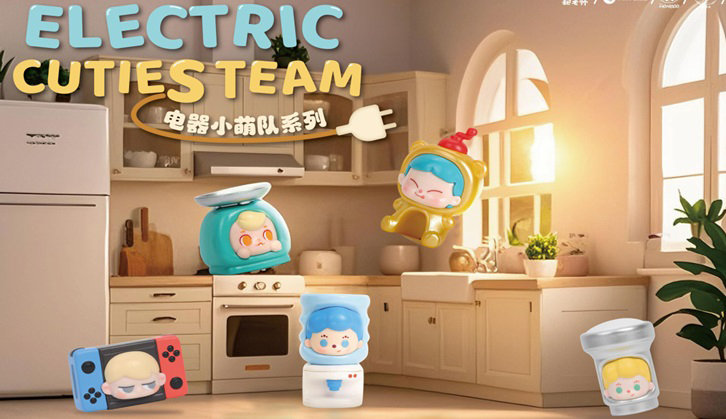 ELECTRIC CUTIES TEAM でんきっズ!(1BOX=24個入)