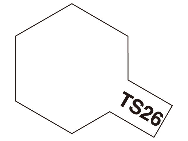 タミヤスプレー TS-26 ピュアーホワイト
