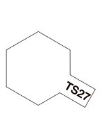 タミヤスプレー TS-27 マットホワイト
