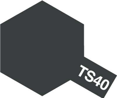 タミヤスプレー TS-40 メタリックブラック