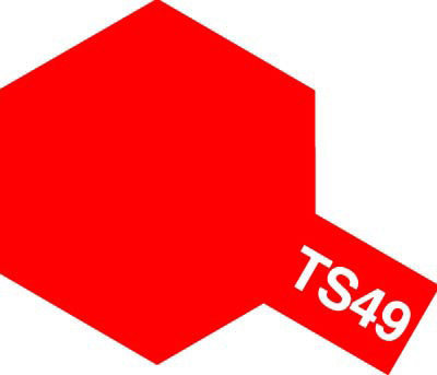 タミヤスプレー TS-49 ブライトレッド