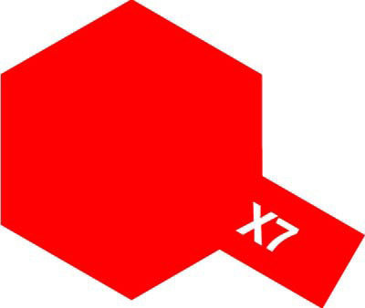 エナメル X-7 レッド
