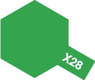 エナメル X-28 パークグリーン