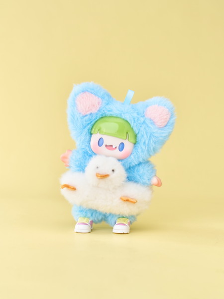 スーパー元気工場-アドゥの色彩日常ソフビぬいぐるみブラインドボックス（1BOX=6個入）