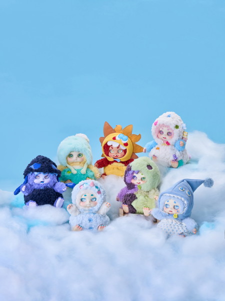 スーパー元気工場-CINO 気持ちは予測不能 ソフビぬいぐるみ ブラインドボックス（1BOX=6個入）