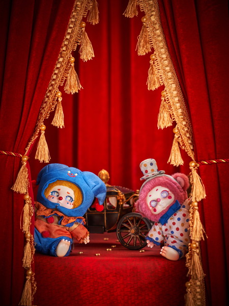 スーパー元気工場-CINO夢のサーカスソフビぬいぐるみブラインドボックス（1BOX=6個入）